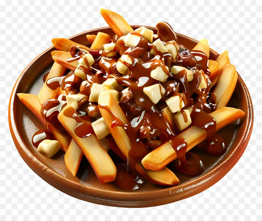 Poutine，Prato Poutine PNG