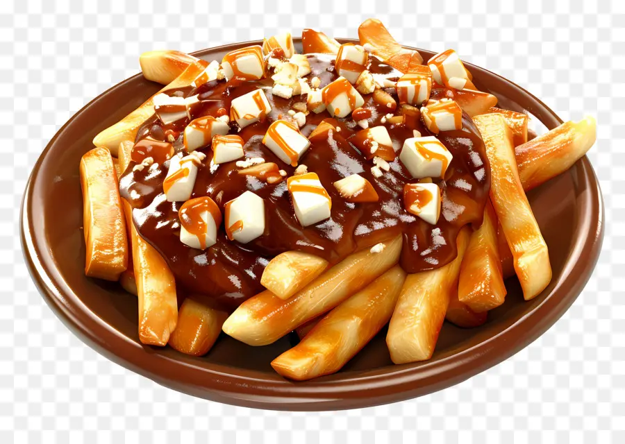 Poutine，Prato Poutine PNG