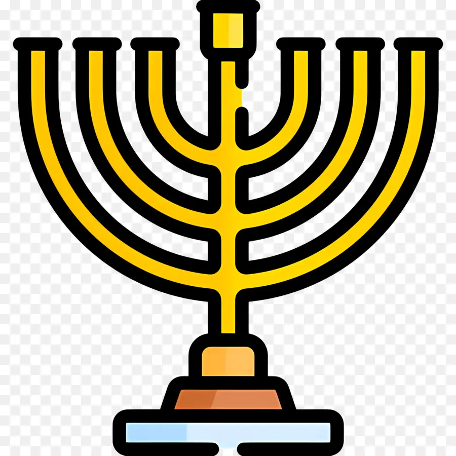 Menorá De Hanukkah，Menorá PNG