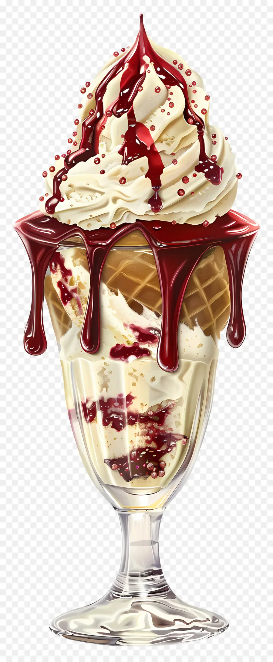 Sundae De Sorvete，Sundae De Chocolate PNG