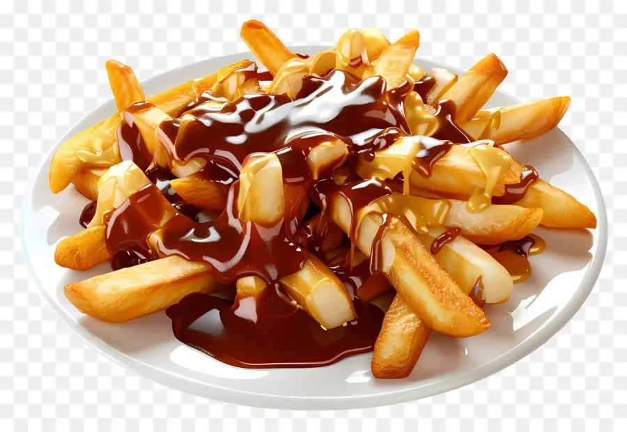 Poutine，Prato Poutine PNG