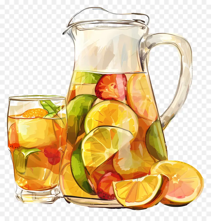 Sangria，Sangria De Frutas PNG