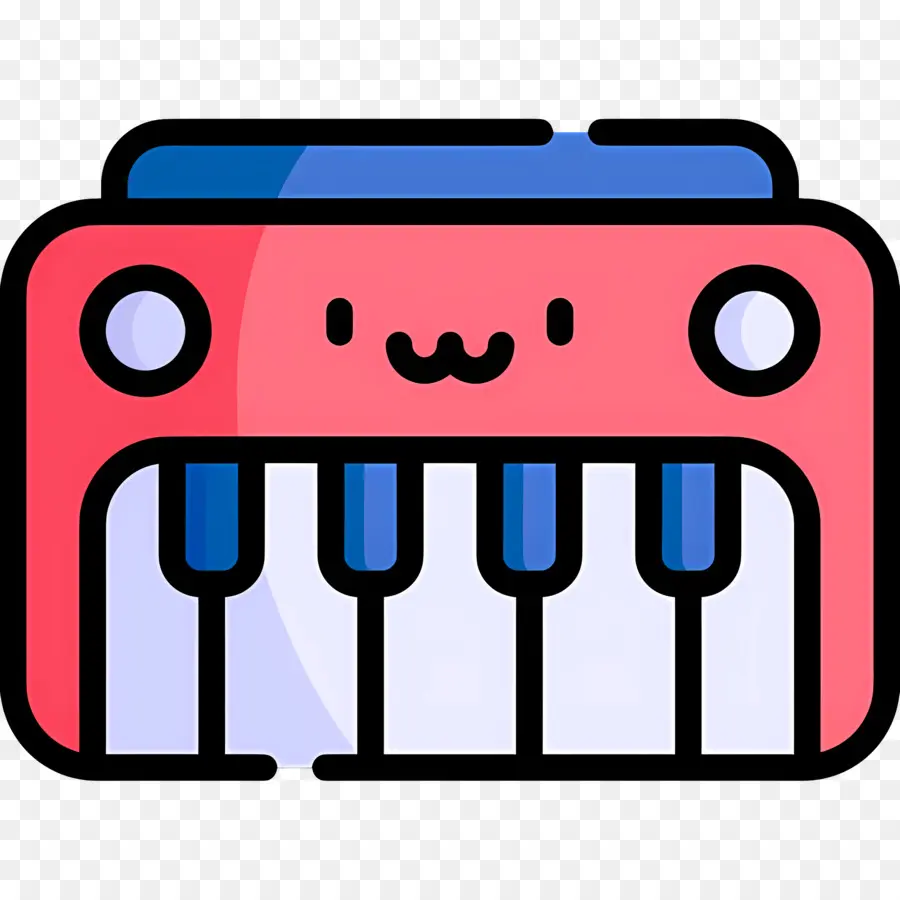 Teclado Musical，Teclado Vermelho PNG