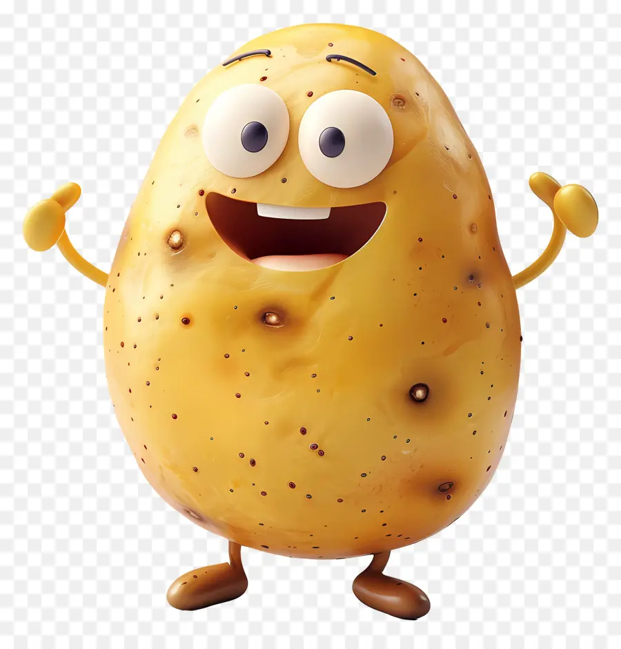 Batata De Desenho Animado，Batata PNG