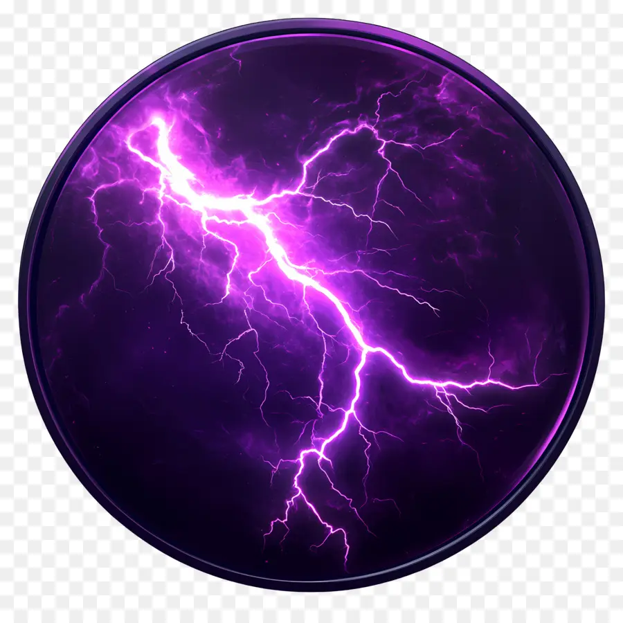 Relâmpago Roxo，Eletricidade PNG