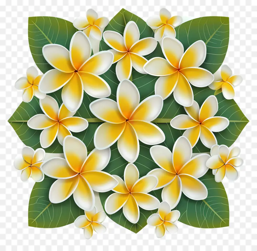 Flor De Frangipani，Buquê De Pluméria PNG