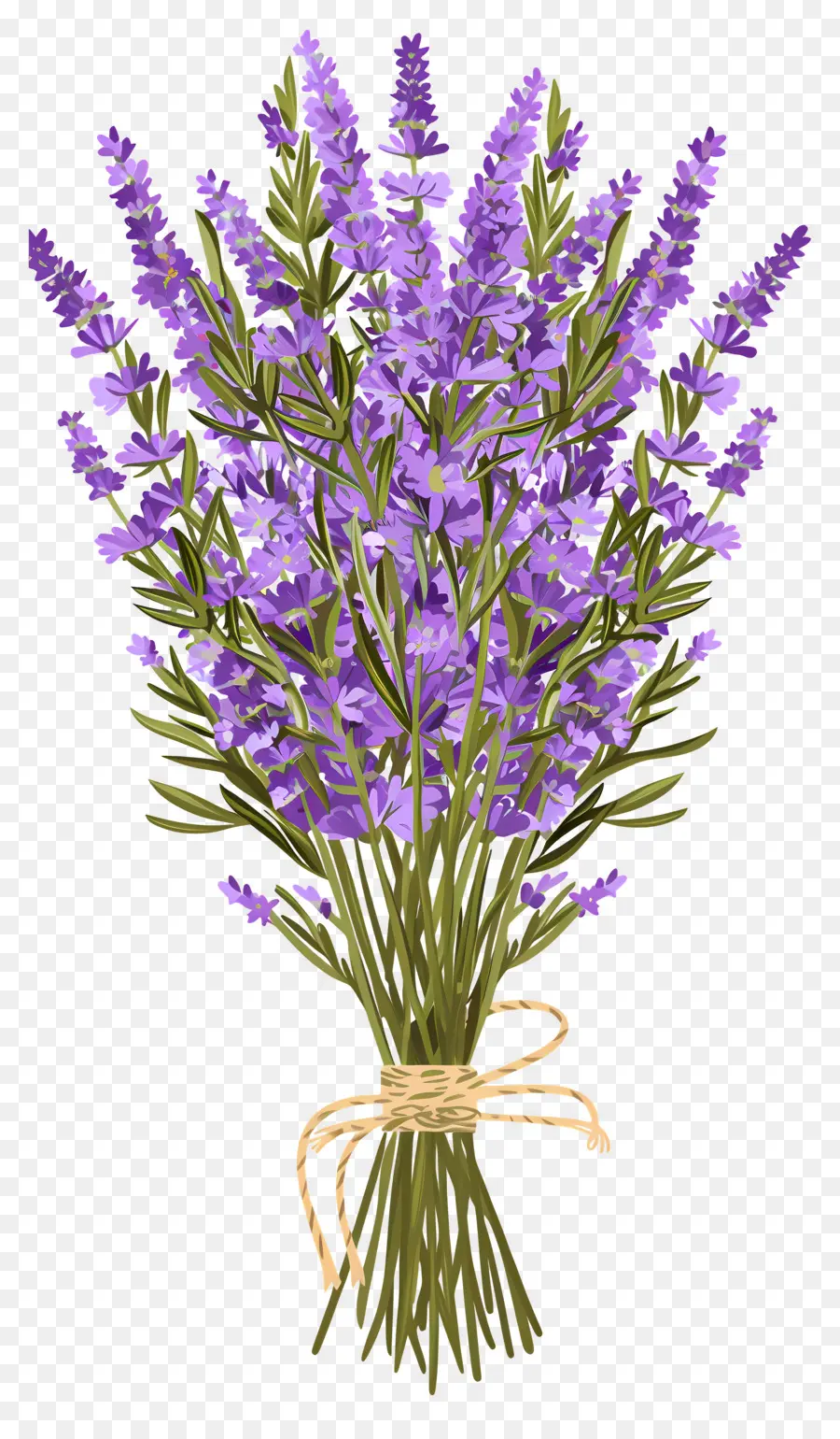 Flores De Lavanda，Buquê De Lavanda PNG