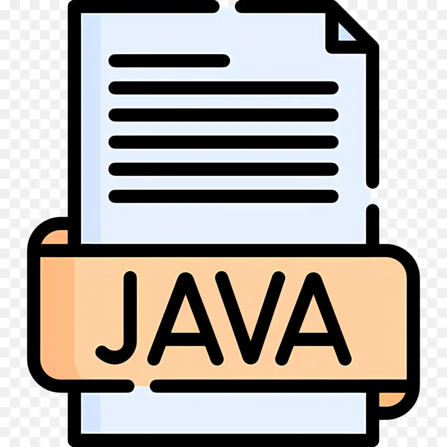 Programa Java，Documento Java Com Gear PNG