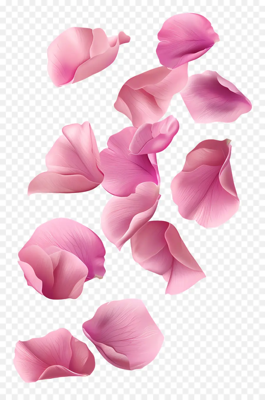 Pétalas De Flores，Pétalas Rosa PNG