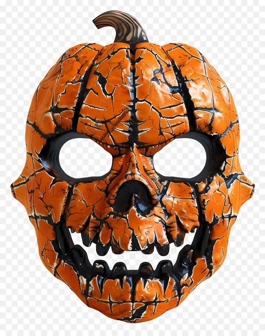 Máscara De Halloween，Máscara De Abóbora PNG