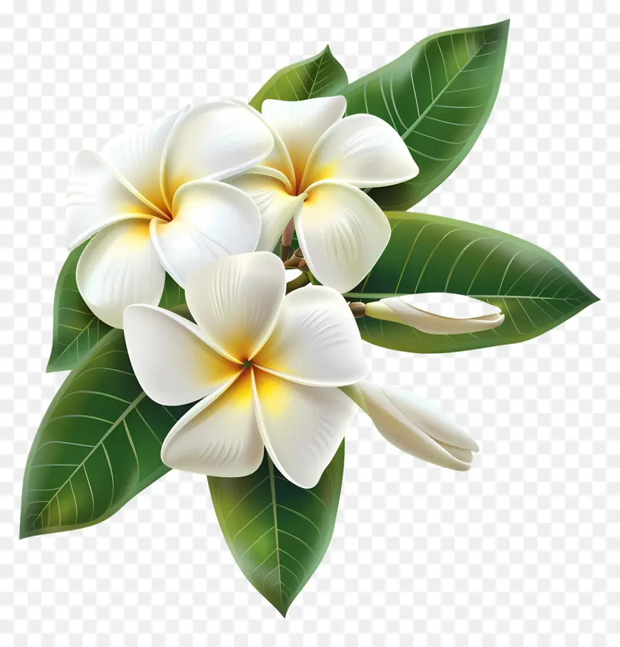 Flor De Frangipani，Flores De Pluméria PNG