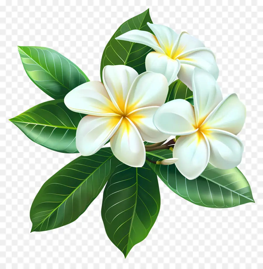 Flor De Frangipani，Flores De Pluméria PNG