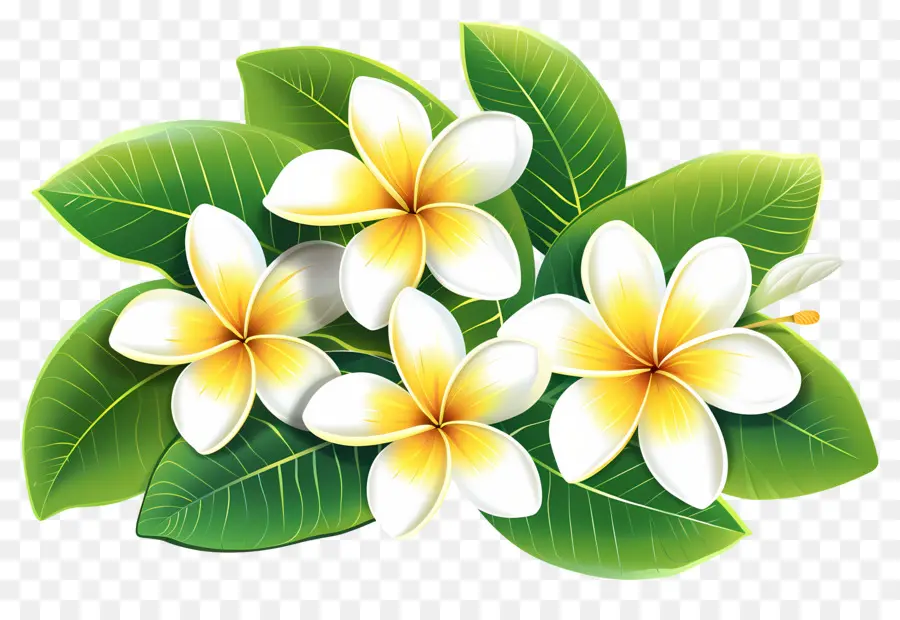 Flor De Frangipani，Flores De Pluméria PNG