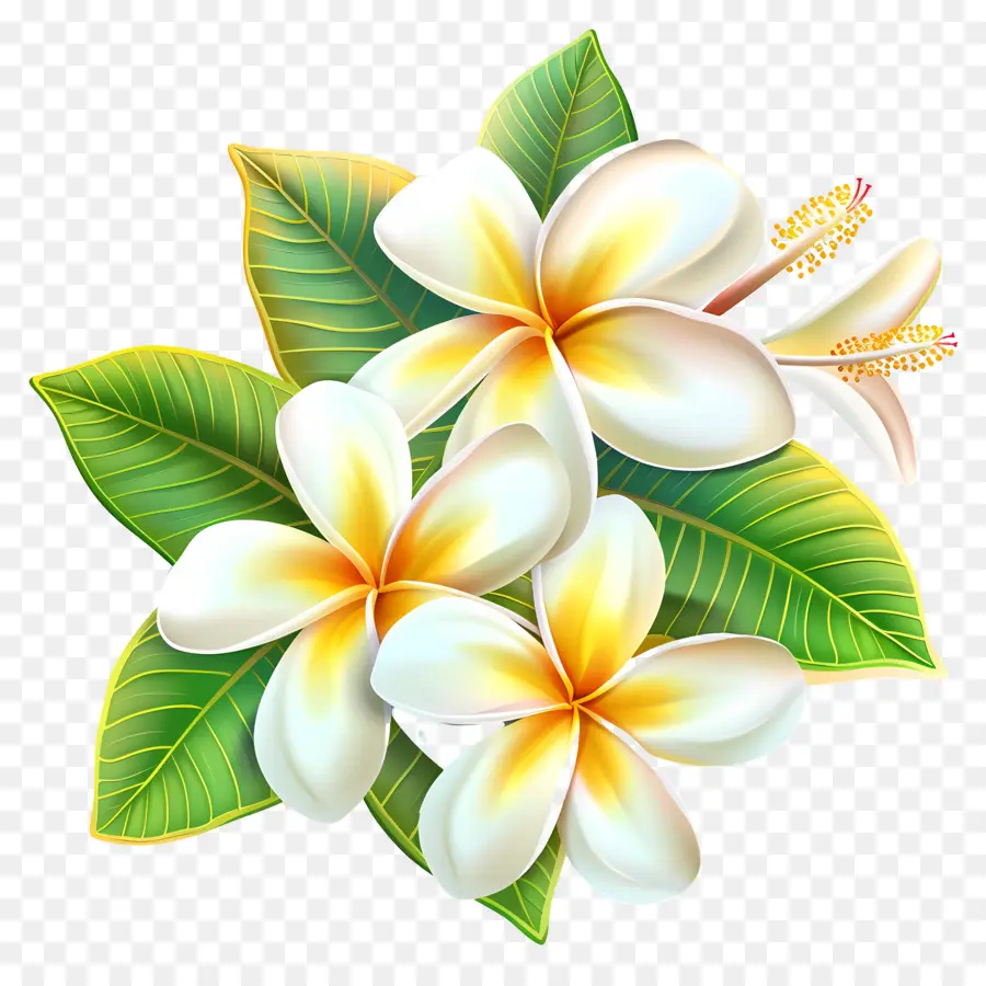 Flor De Frangipani，Buquê De Pluméria PNG