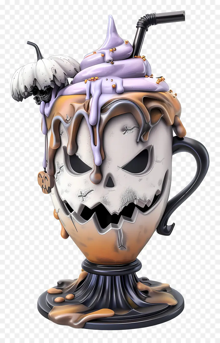 Batido De Halloween，Caneca De Halloween PNG