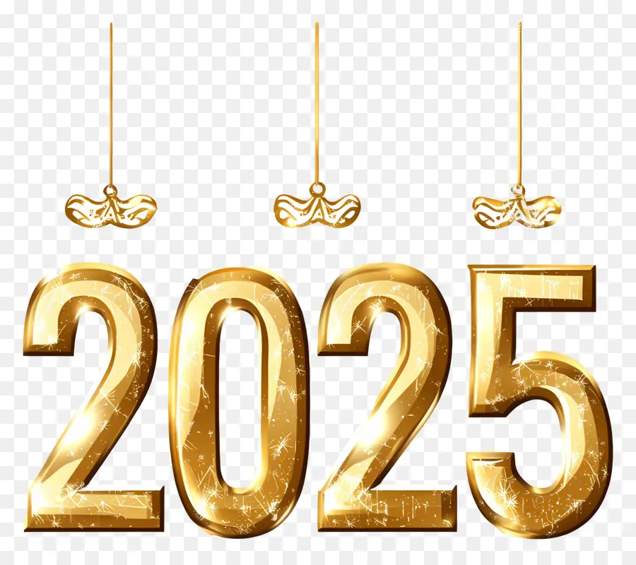 Ouro 2025，Dourado 2025 PNG