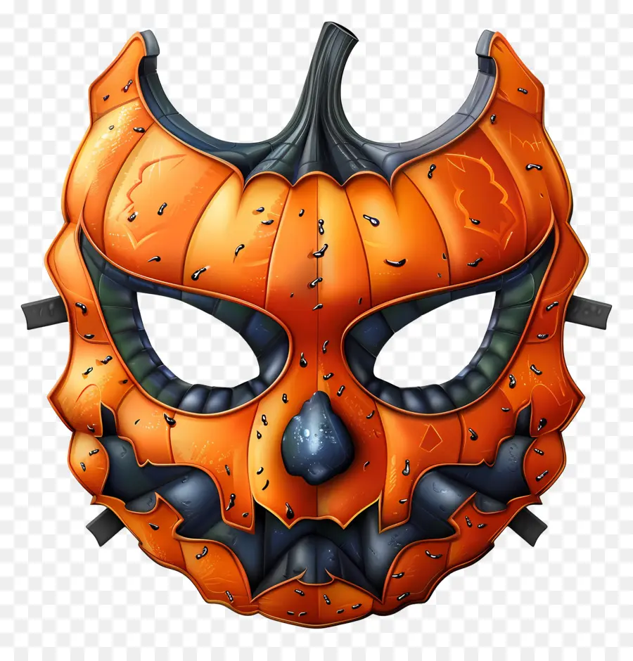 Máscara De Halloween，Máscara De Abóbora PNG