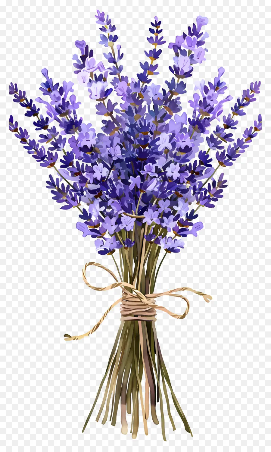 Flores De Lavanda，Buquê De Lavanda PNG