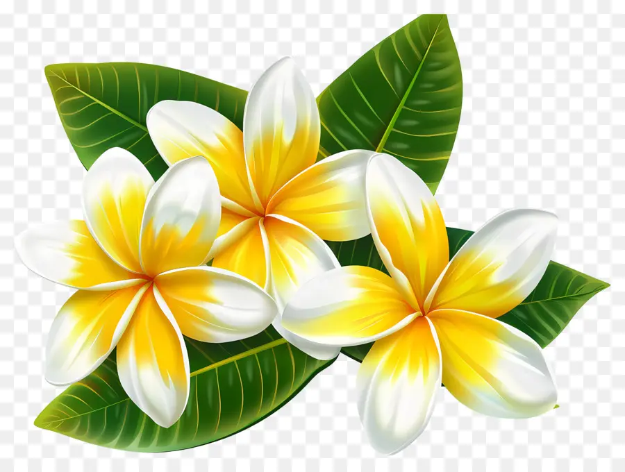 Flor De Frangipani，Flores De Pluméria PNG