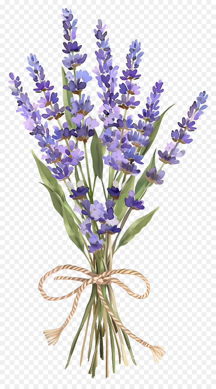 Flores De Lavanda，Buquê De Lavanda PNG