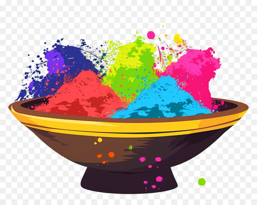 Fundo Holi，Pós Coloridos PNG