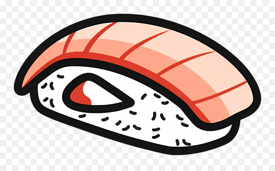 Sushi Fofo，Sushi De Salmão PNG