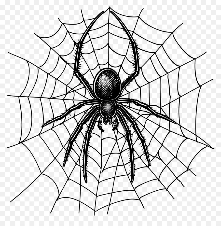 Teia De Aranha De Halloween，Aranha PNG