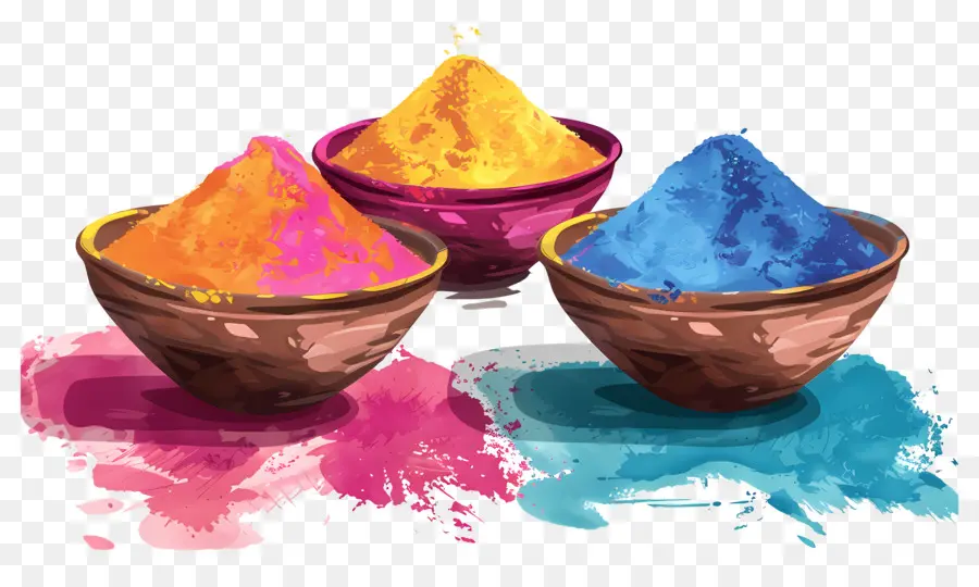 Fundo Holi，Pós Coloridos PNG