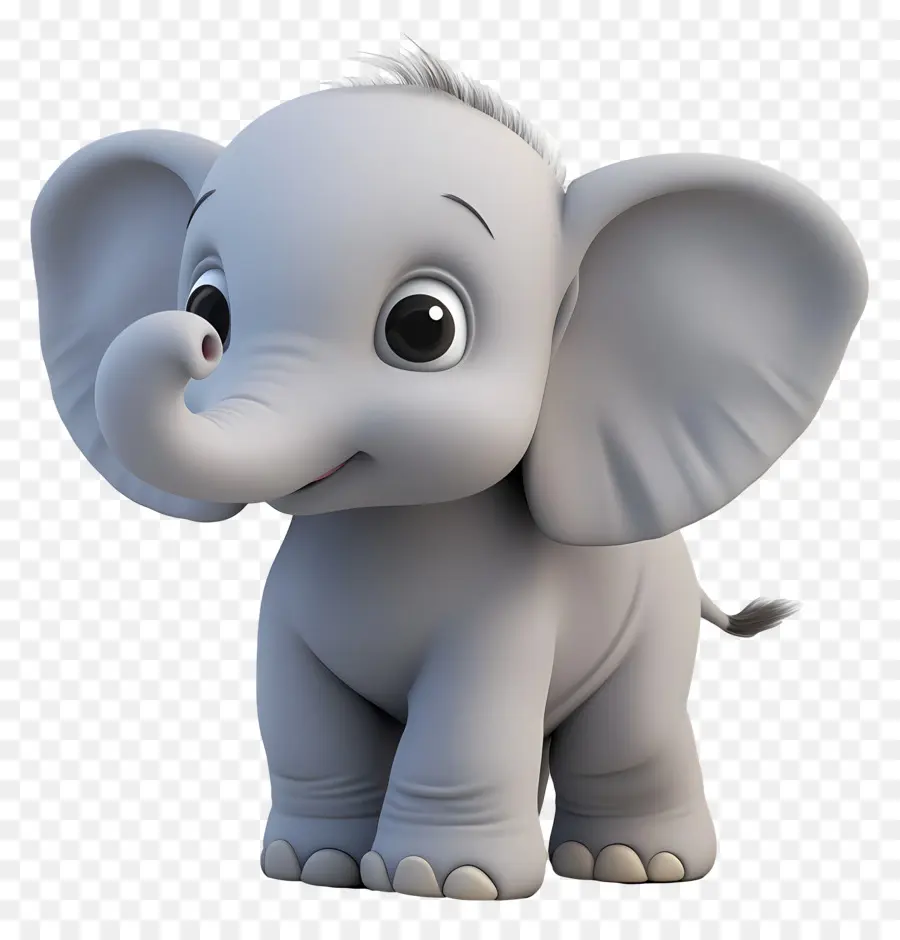 Bebê Elefante，Elefante Fofo PNG