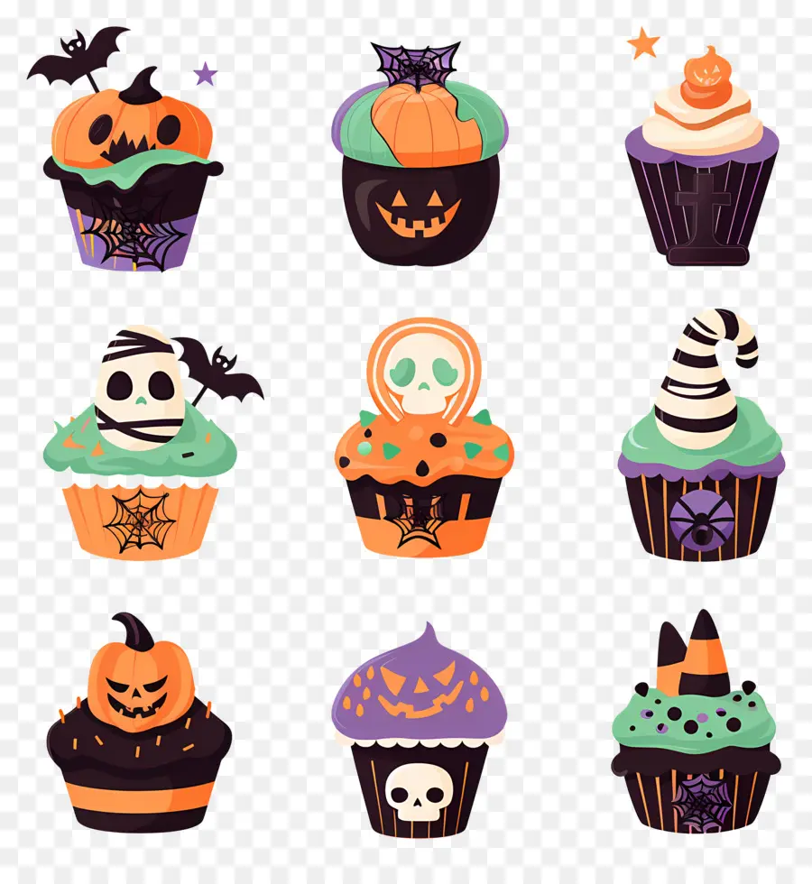 Bolinhos De Halloween，Gato PNG