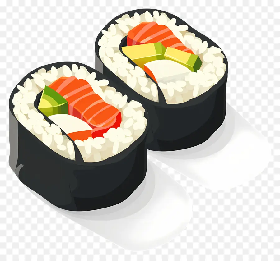 Rolinho De Sushi，Rolinhos De Sushi PNG