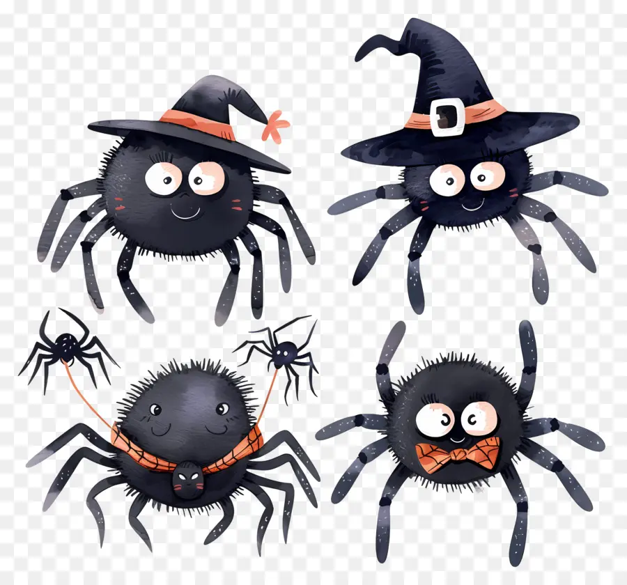 Aranhas De Halloween，Aranhas Assustadoras PNG