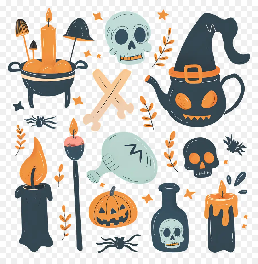 Fundo De Halloween，Poção De Halloween PNG