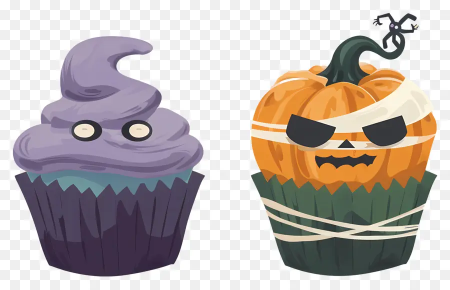 Bolinhos De Halloween，Fantasma PNG