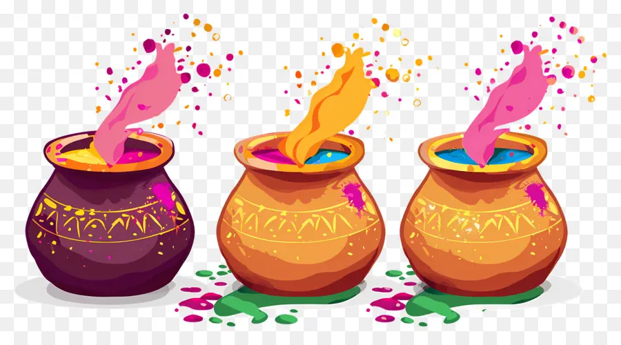 Fundo Holi，Pós Coloridos PNG