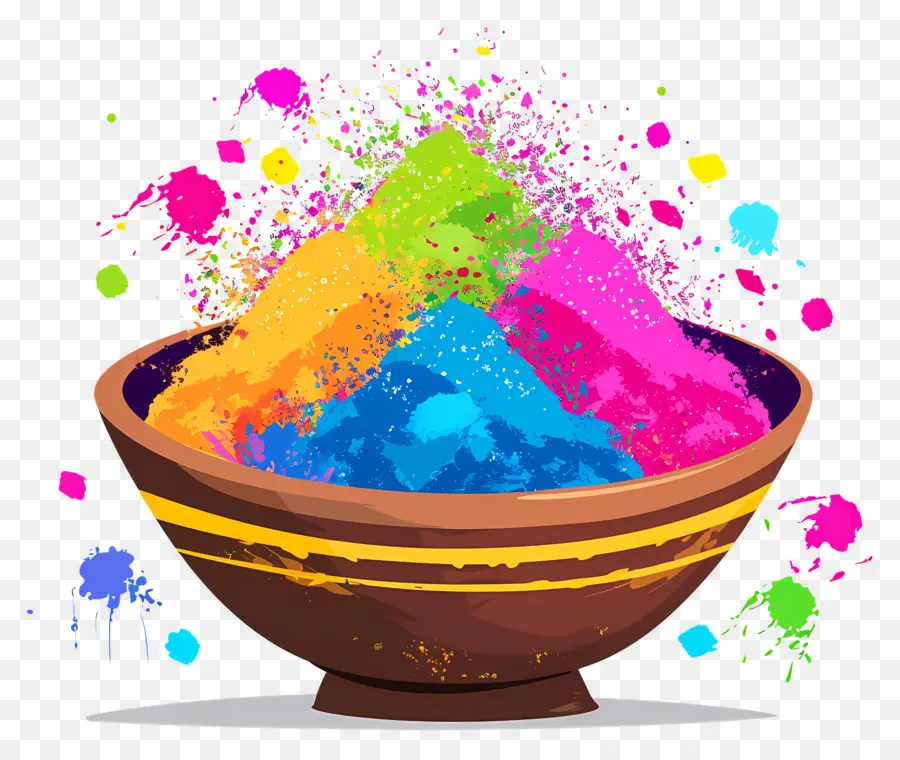 Fundo Holi，Pós Coloridos PNG