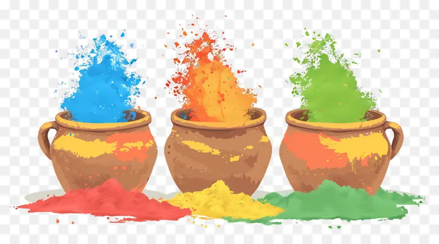 Fundo Holi，Pós Coloridos PNG