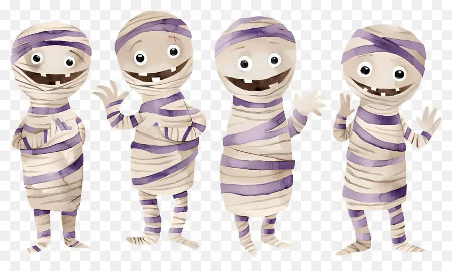 Múmia De Halloween，Múmias De Desenhos Animados PNG