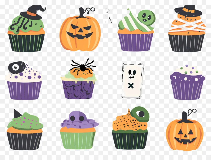 Bolinhos De Halloween，Gato PNG