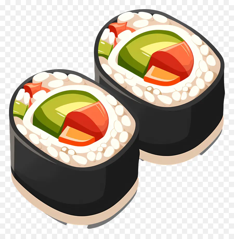 Rolinho De Sushi，Rolinhos De Sushi PNG