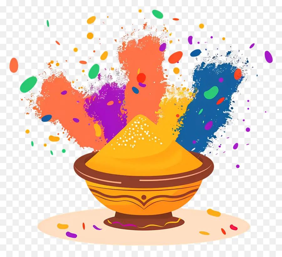 Fundo Holi，Pós Coloridos PNG