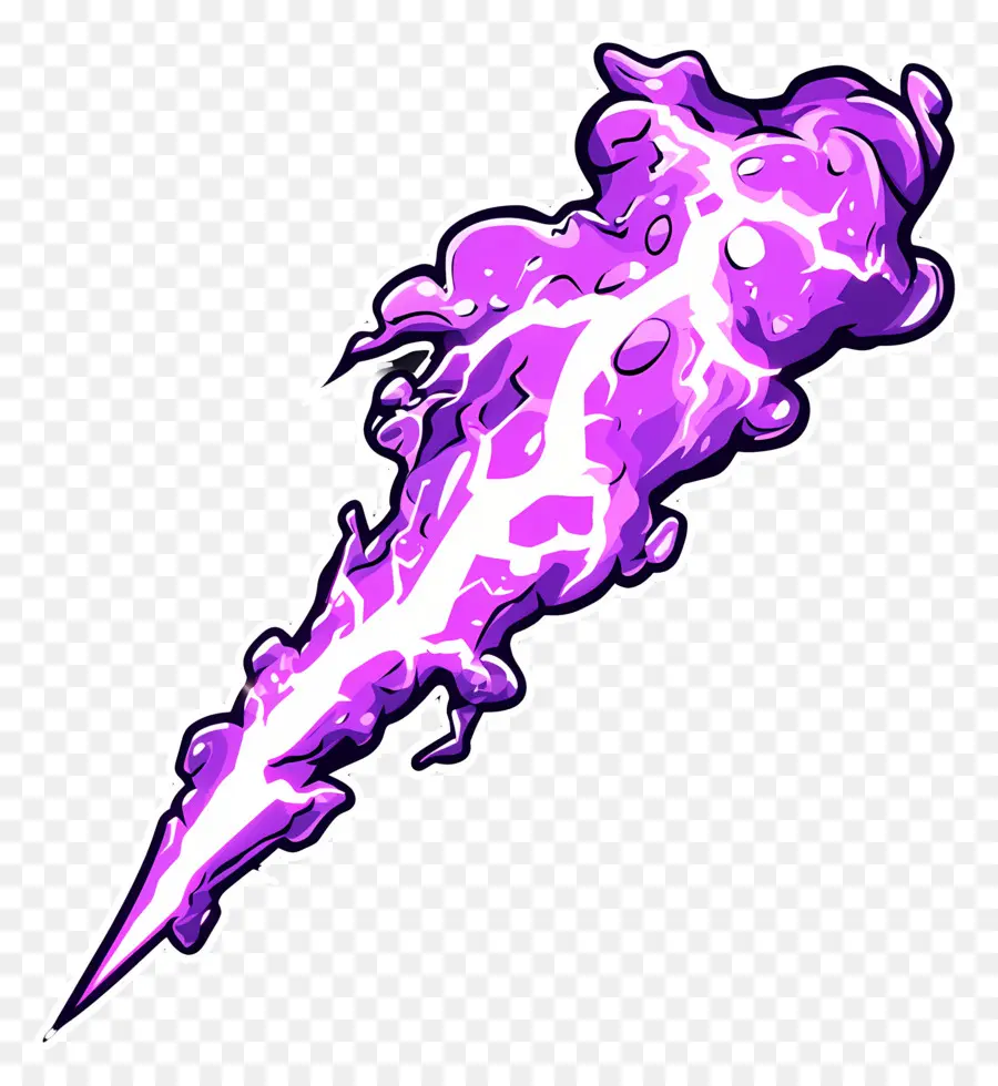 Relâmpago Roxo，Eletricidade PNG