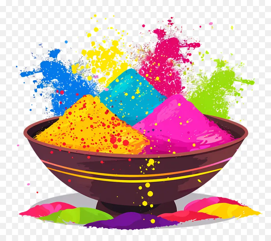 Fundo Holi，Pós Coloridos PNG