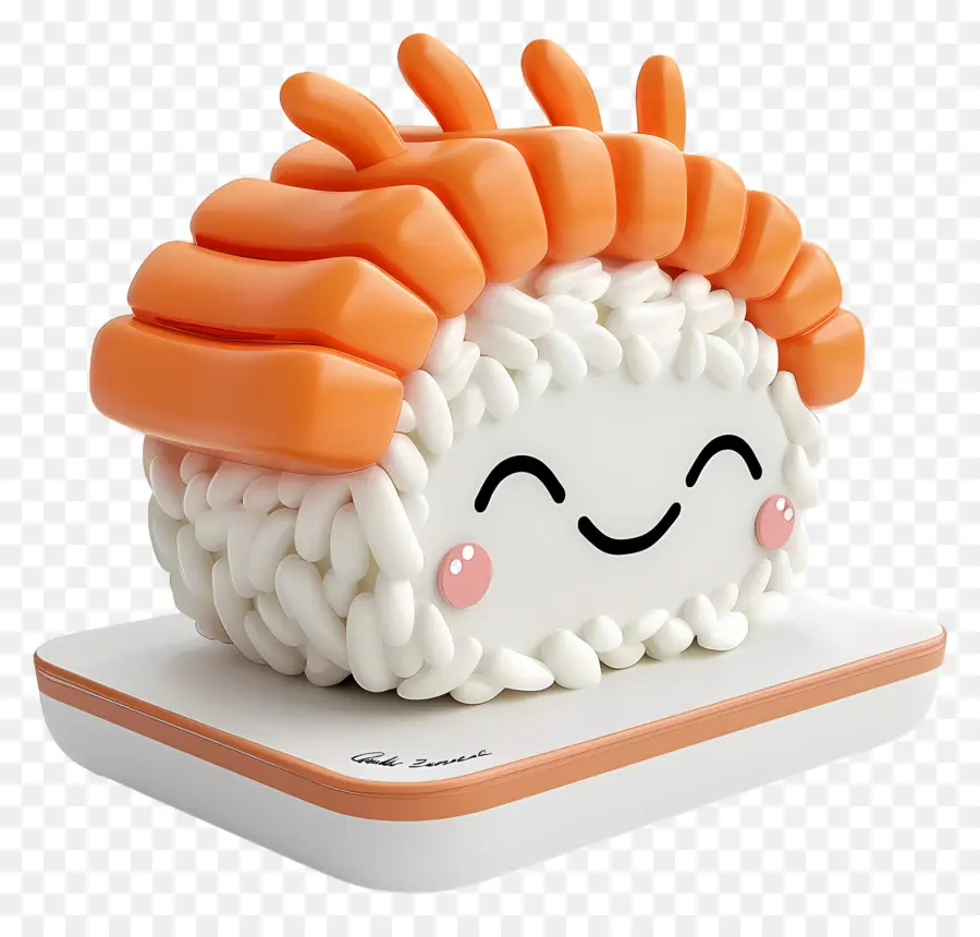 Sushi De Desenho Animado，Sushi Fofo PNG