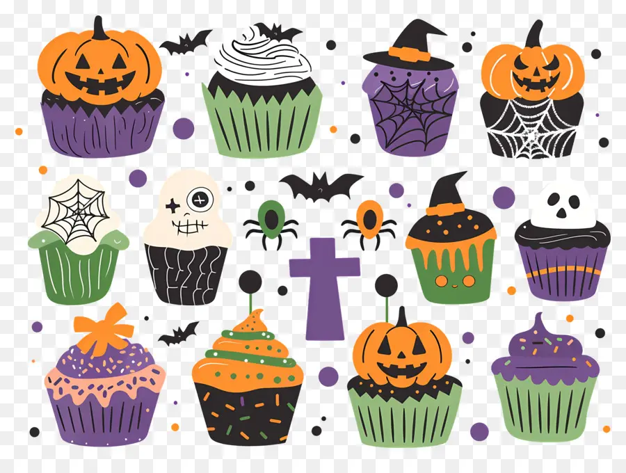 Bolinhos De Halloween，Abóbora PNG