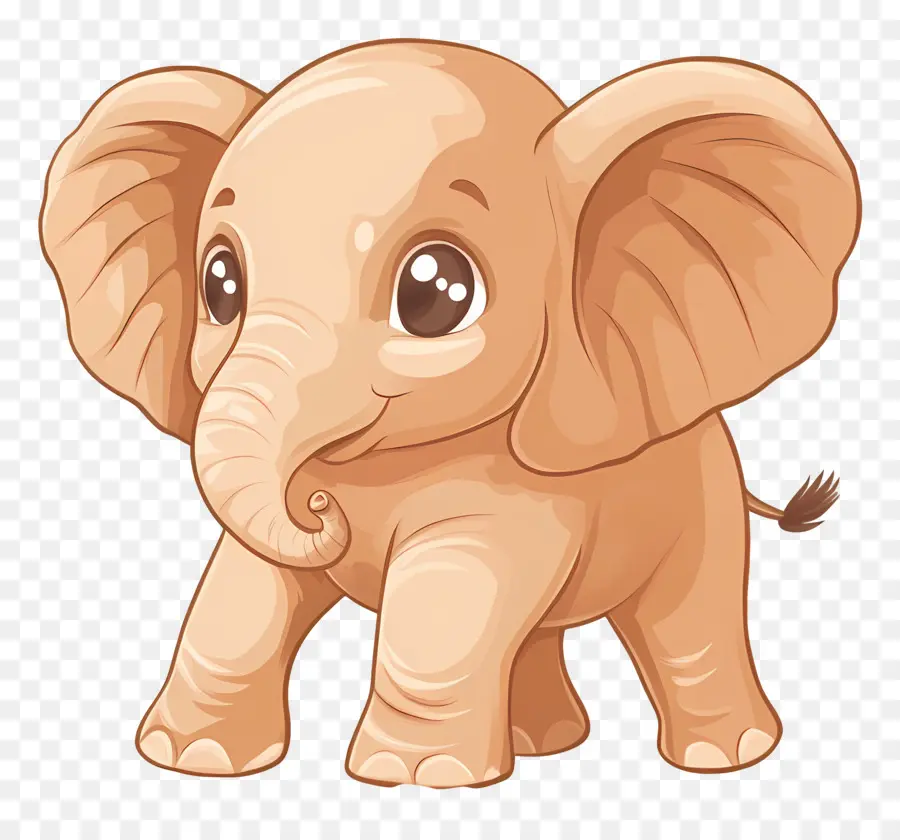 Bebê Elefante，Elefante Fofo PNG