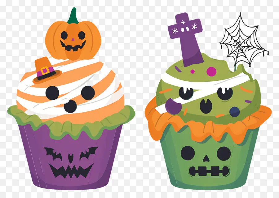 Bolinhos De Halloween，Abóbora PNG