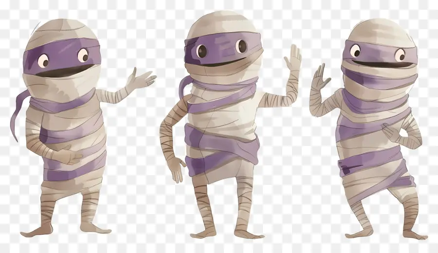 Múmia De Halloween，Múmias De Desenho Animado PNG