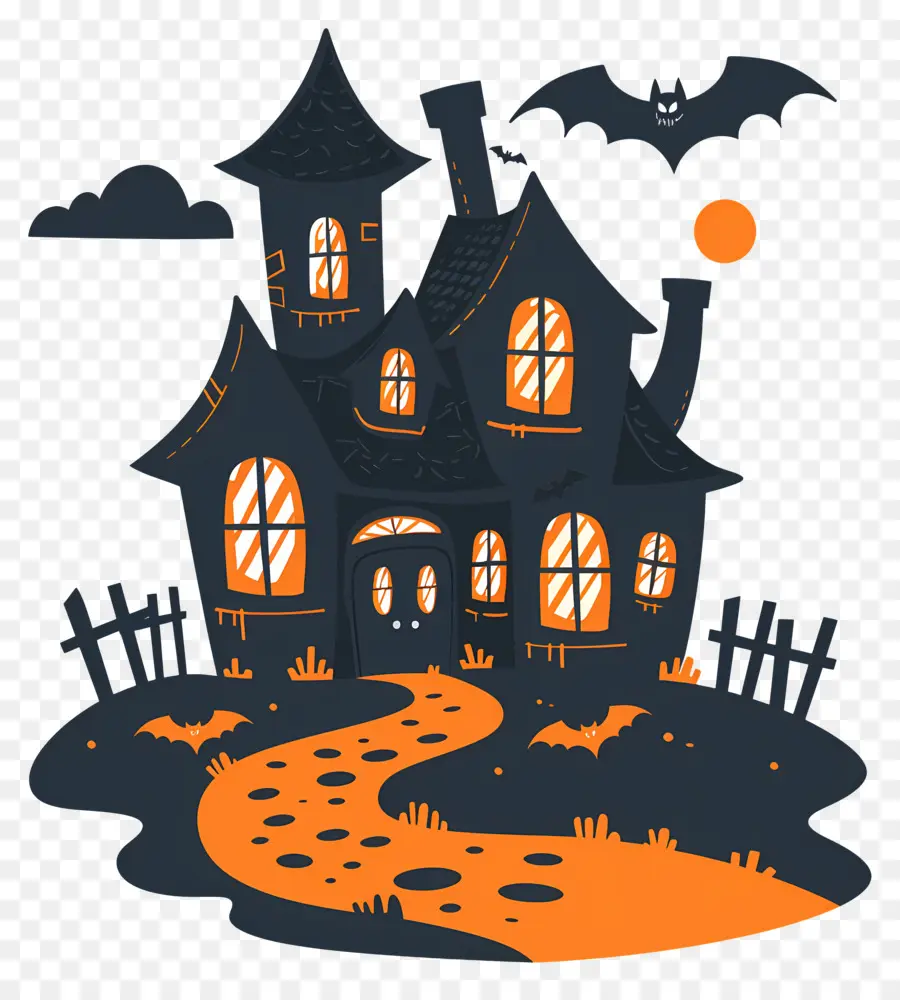 Casa De Halloween，Casa Escura PNG