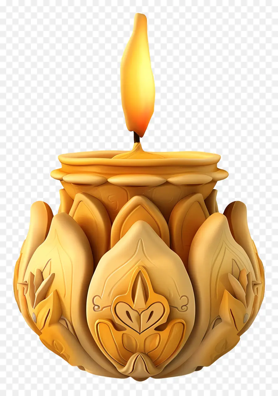 Vela Diwali，Vela Ornamentada PNG